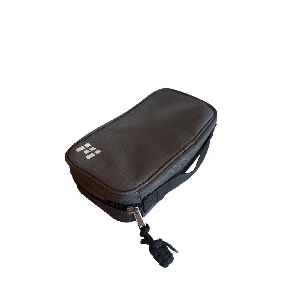 Travel Tech Cable Organizer Bag‎ With Zipper Dark Gray - Picture 2 of 5